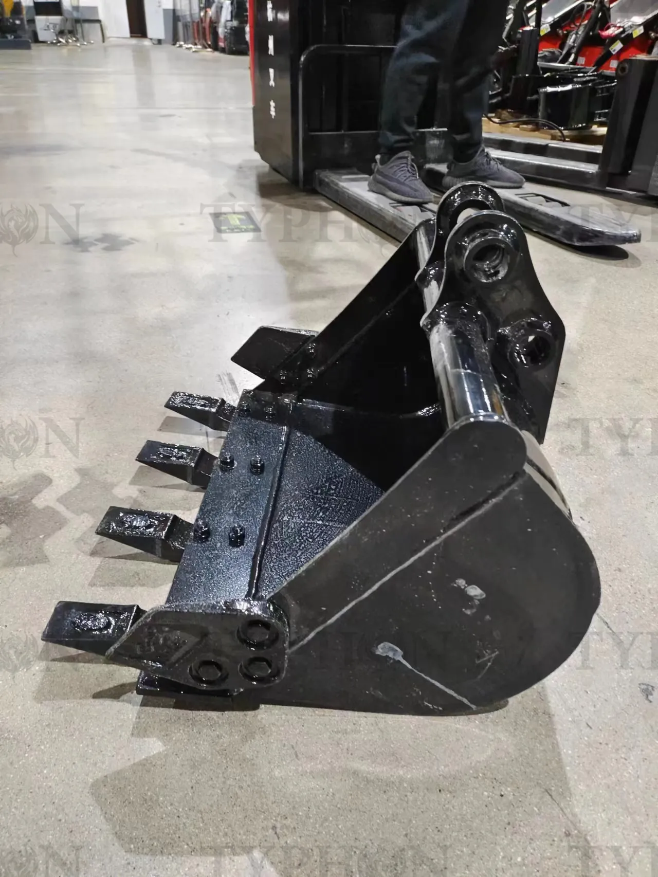 2-3.5 Ton Mini Excavator Attachment 600mm Teeth Bucket Trenching Buckets 23 inch for TERROR X2 - Image 4