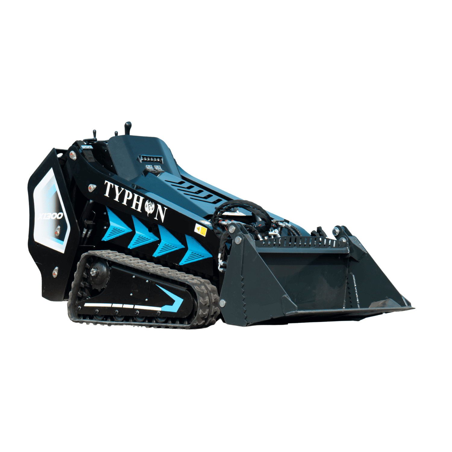 4-In-1 Bucket Combo Mini Skid Steer attachment for TYPHON STOMP X1300 & STOMP 509 - Image 2