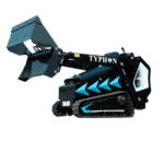 4-In-1 Bucket Combo Mini Skid Steer attachment for TYPHON STOMP X1300 & STOMP 509