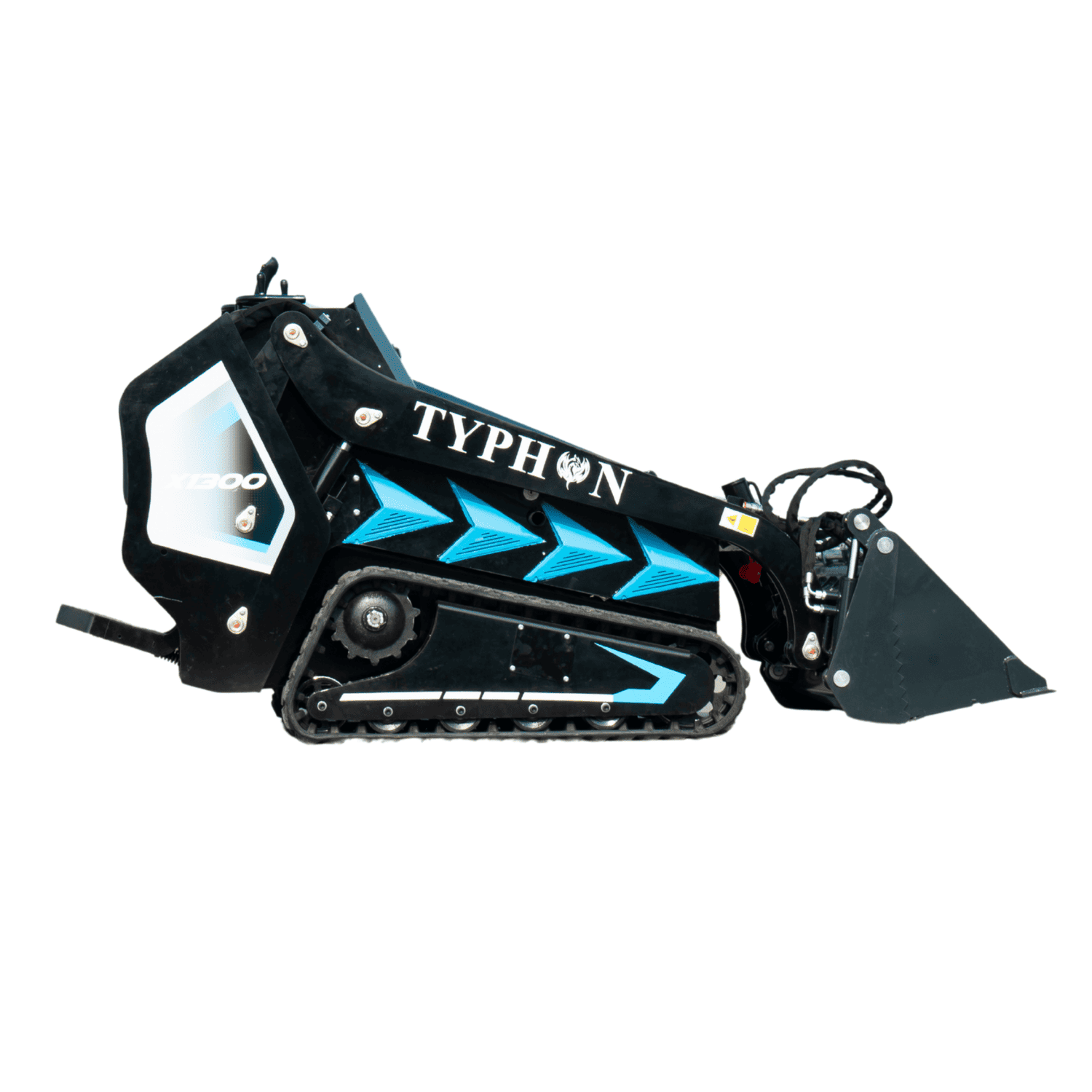 4-In-1 Bucket Combo Mini Skid Steer attachment for TYPHON STOMP X1300 & STOMP 509 - Image 10