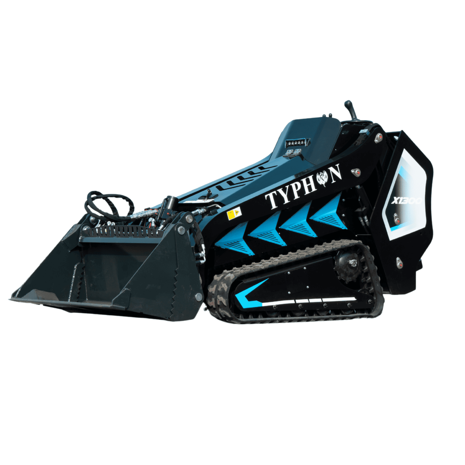 4-In-1 Bucket Combo Mini Skid Steer attachment for TYPHON STOMP X1300 & STOMP 509 - Image 7