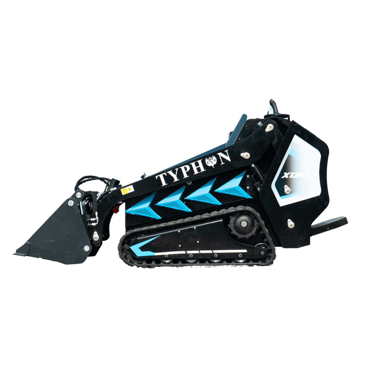 4-In-1 Bucket Combo Mini Skid Steer attachment for TYPHON STOMP X1300 & STOMP 509 - Image 6