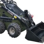 Skid-Steer Loader Wheeled 22.1 HP Honda EPA Gasoline Engine for Gardens, Farming