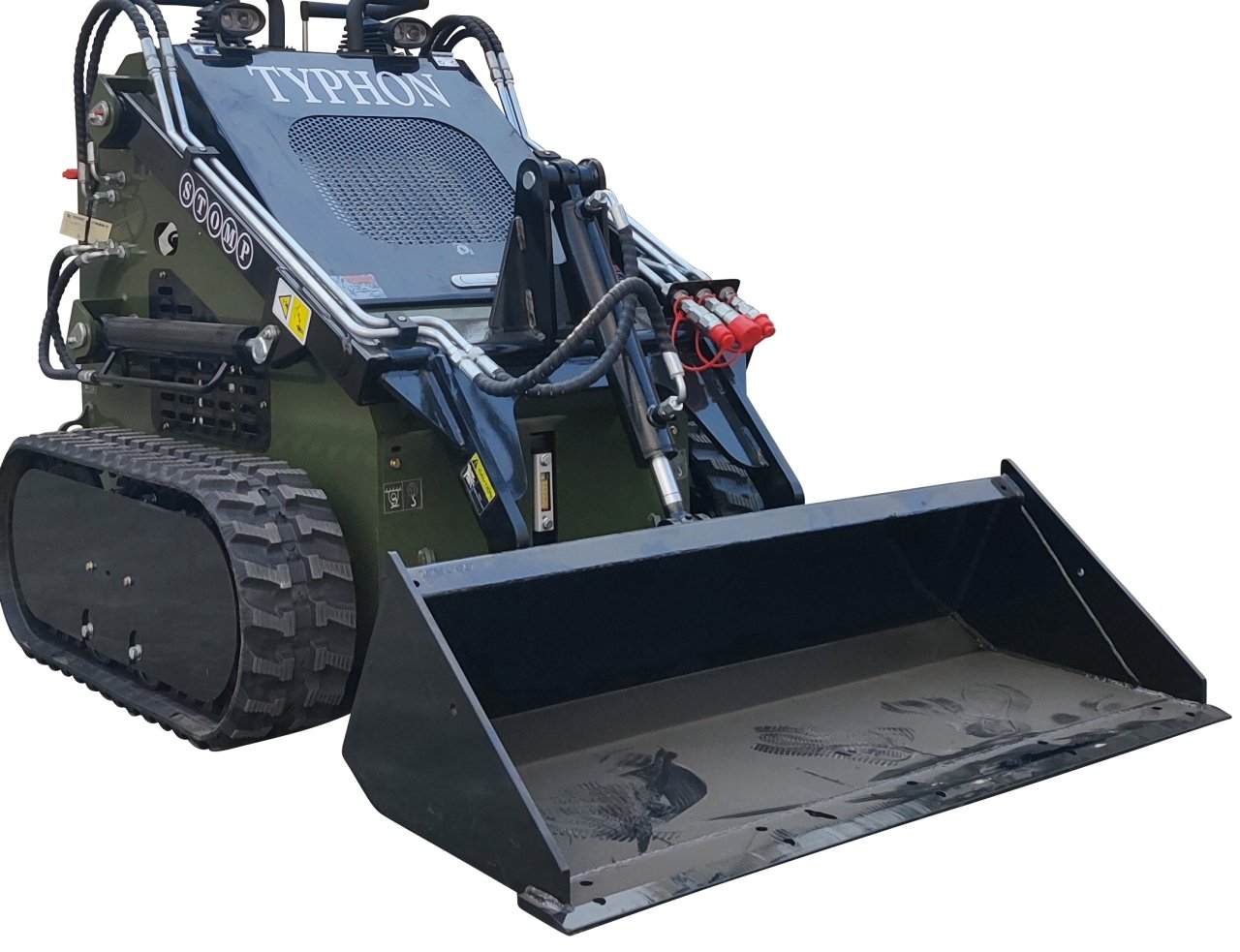 Skid-Steer Loader Tracked 22.1 HP Honda EPA Gasoline Engine for Gardens, Farming