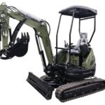 TYPHON TERROR XXV 2.5 Ton Mini Excavator KUBOTA Diesel Engine USA