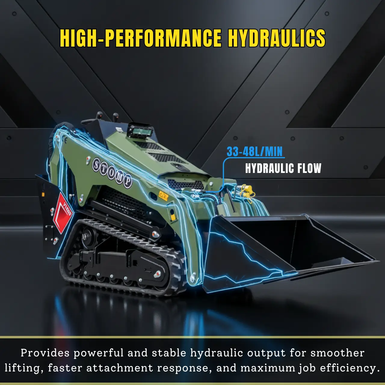 TYPHON Stomp V1000 Mini Excavator