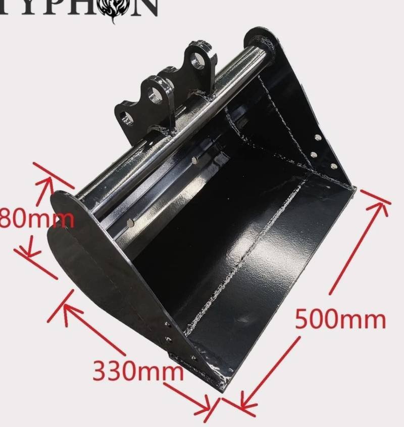 11-in-1 Mini Excavator Attachment Combo Kit All Essential Tools for Worksites - Image 10