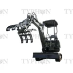 Compact Grapple Attachment For 2-3 ton Mini Excavator Wide Opening Wood Grab