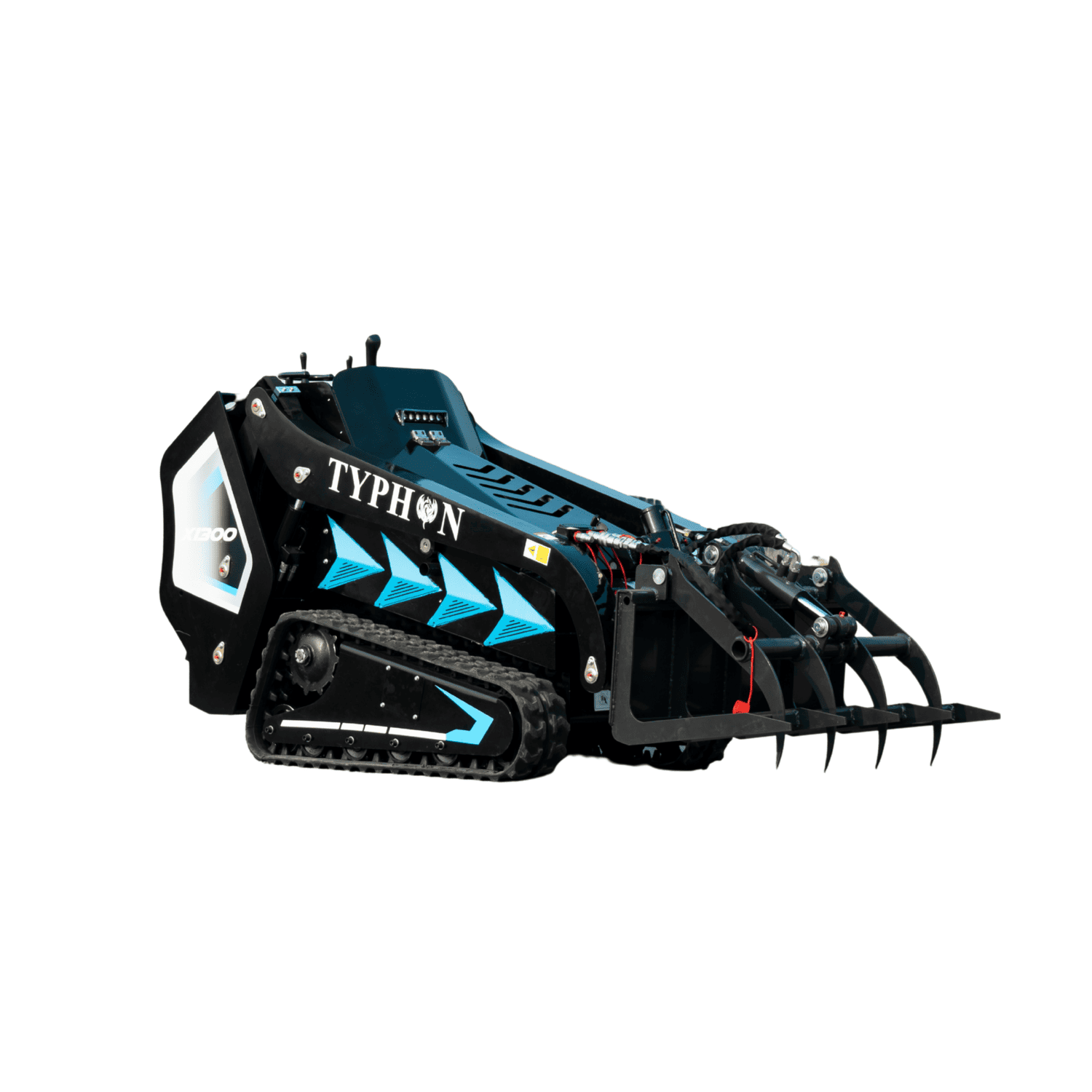 Hydraulic Wood Grabber Attachment Mini Skid Steer TYPHON STOMP X1300 & STOMP 509 - Image 10