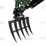 Mini Excavator Rake Compact Attachment General for 2-3 ton Small Digger