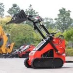 Rock Bucket Attachment for TYPHON Mini Skid Steer Loader USA