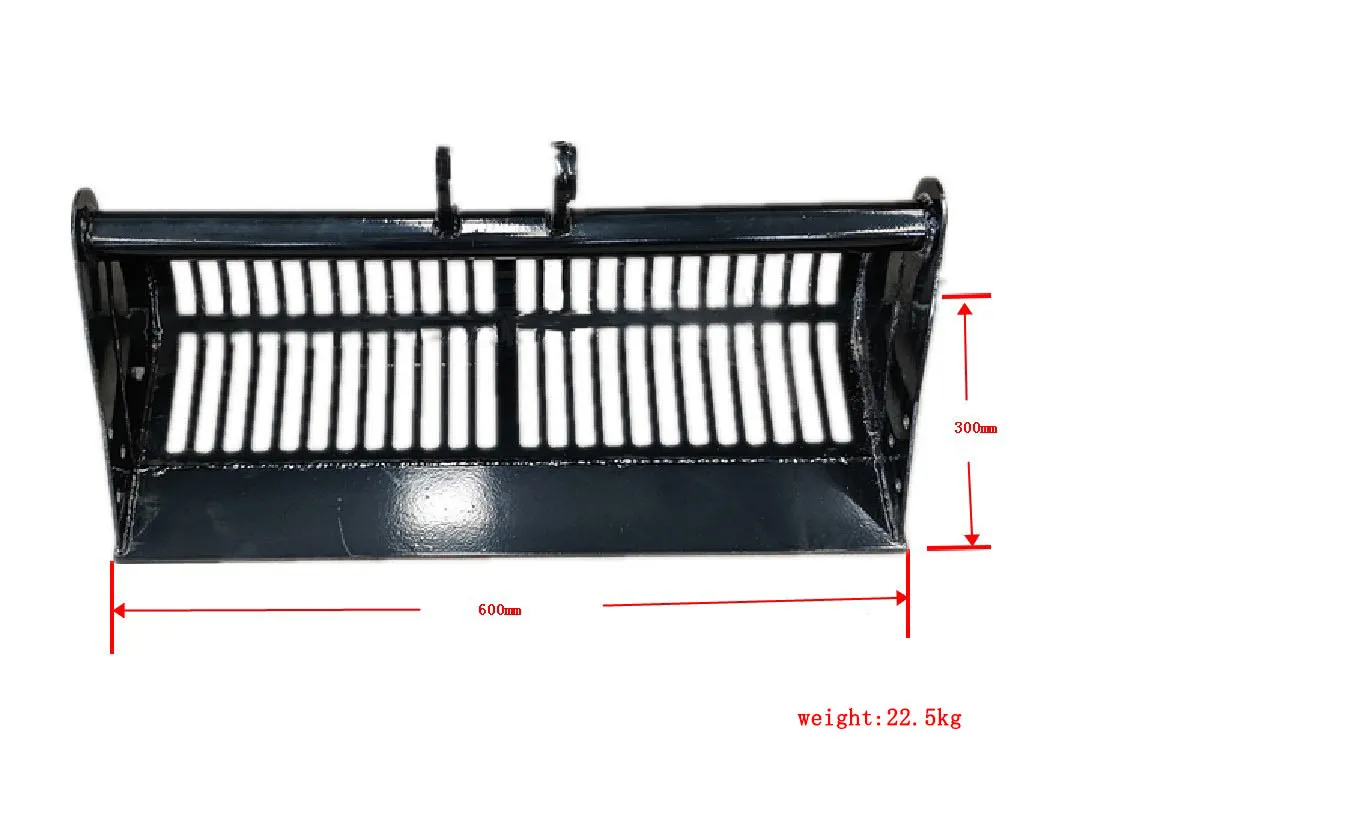 Screening skeleton Bucket Attachment 600mm TYPHON Mini Excavators USA - Image 7