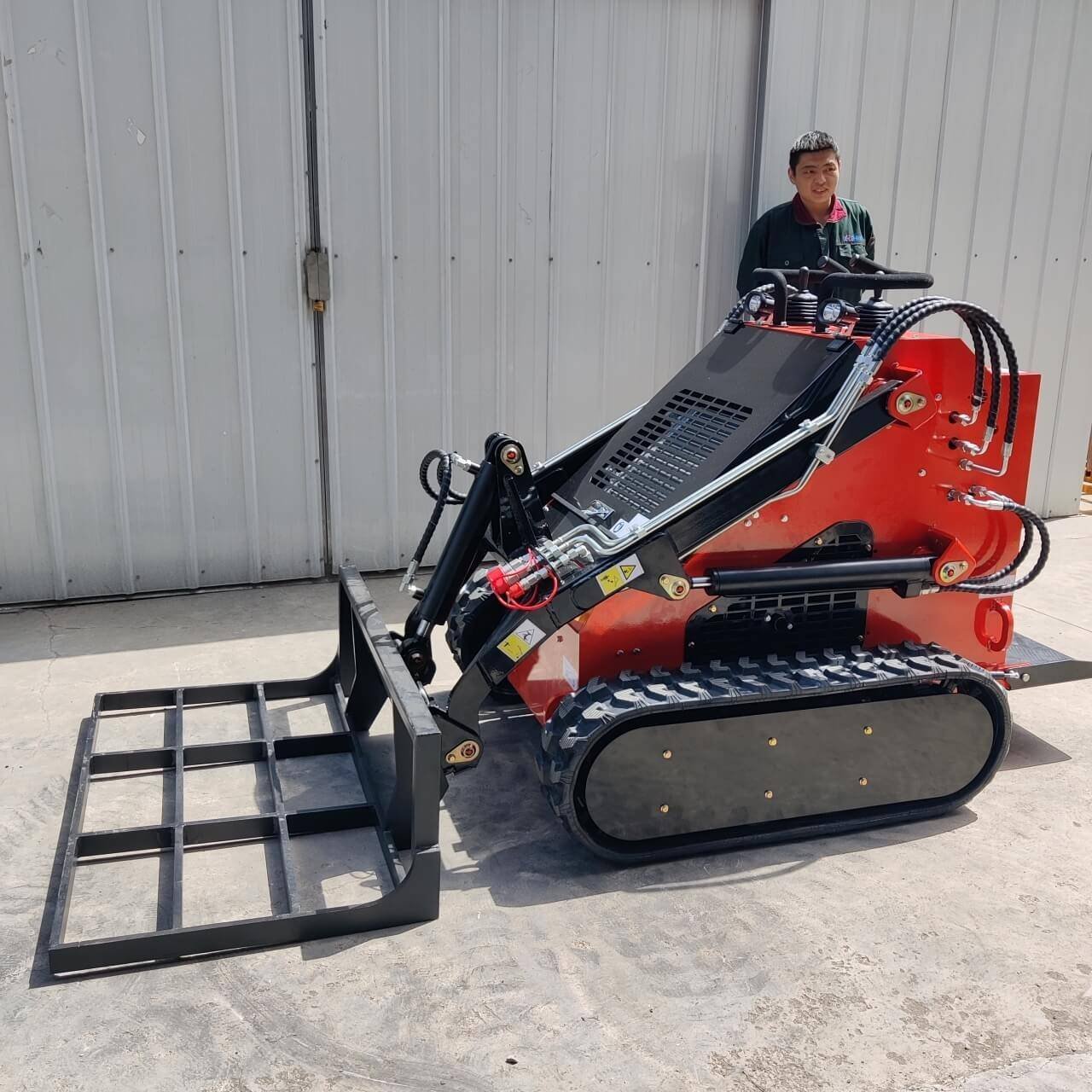 Skid Steer Loader Land Leveler Attachment - Image 11