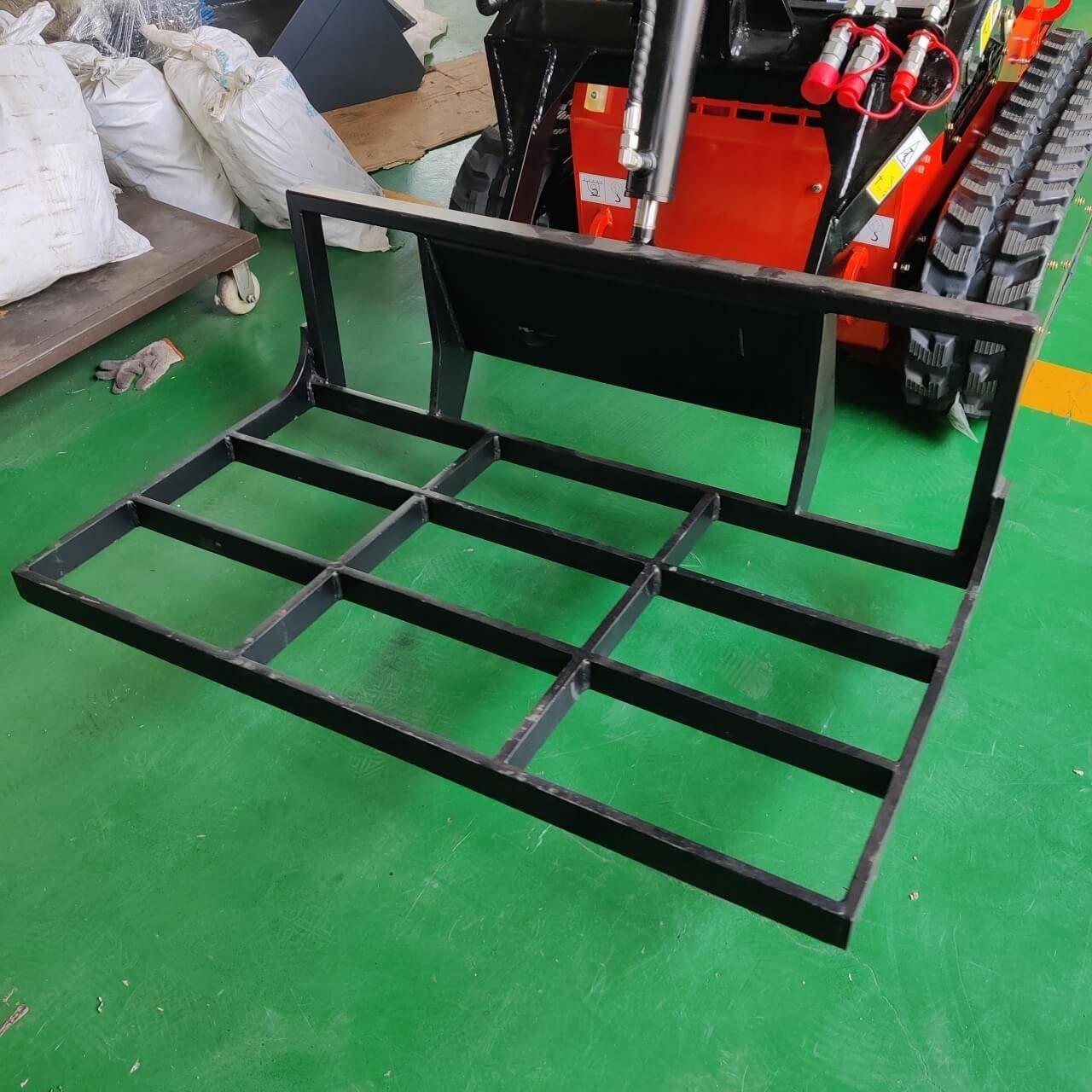Skid Steer Loader Land Leveler Attachment - Image 9