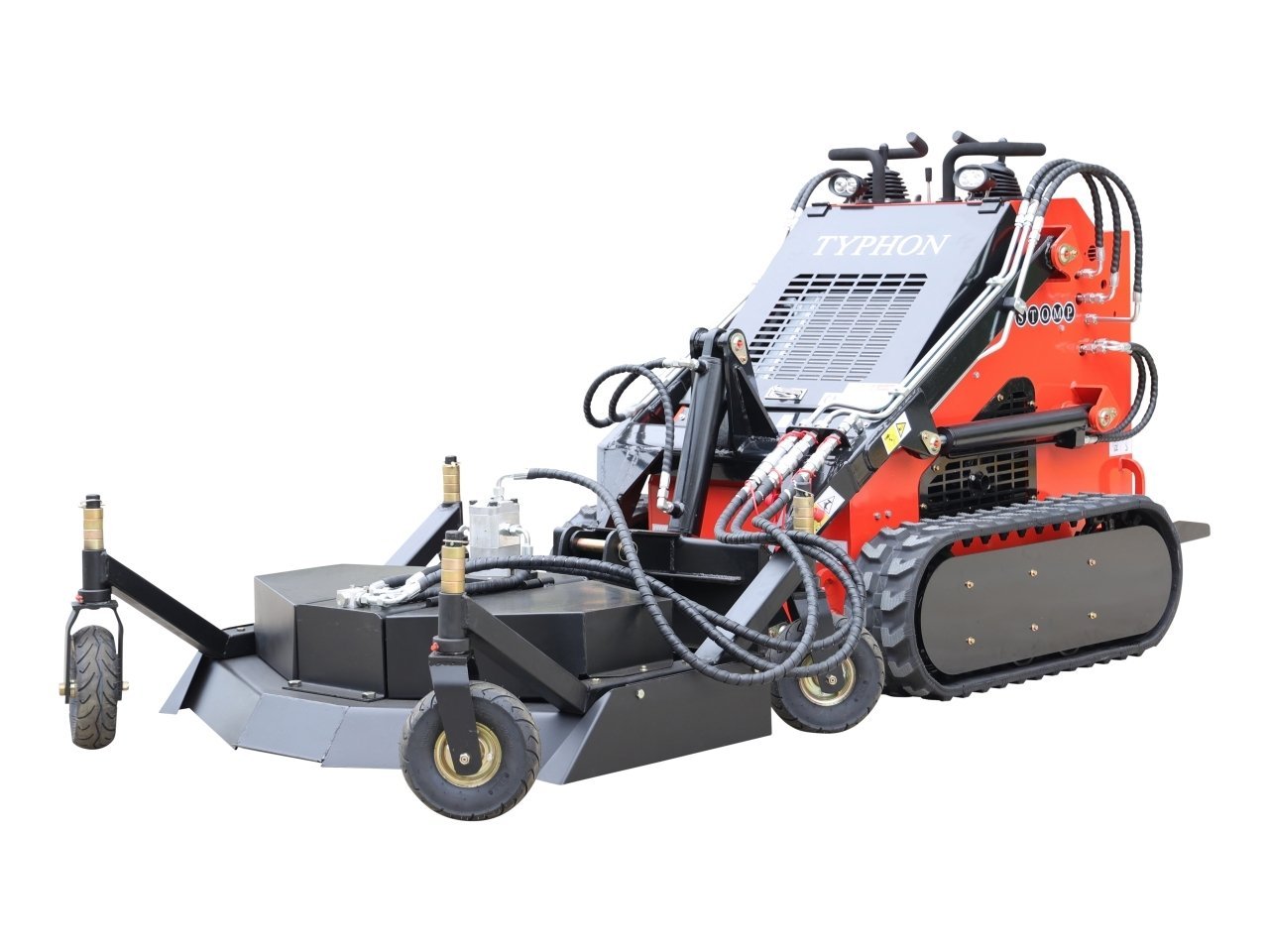 Skid Steer Loader Lawn Mower Attachment USA - Image 3