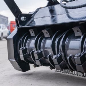 Mulcher Attachment for all TYPHON Mini Skid Steer Loaders USA