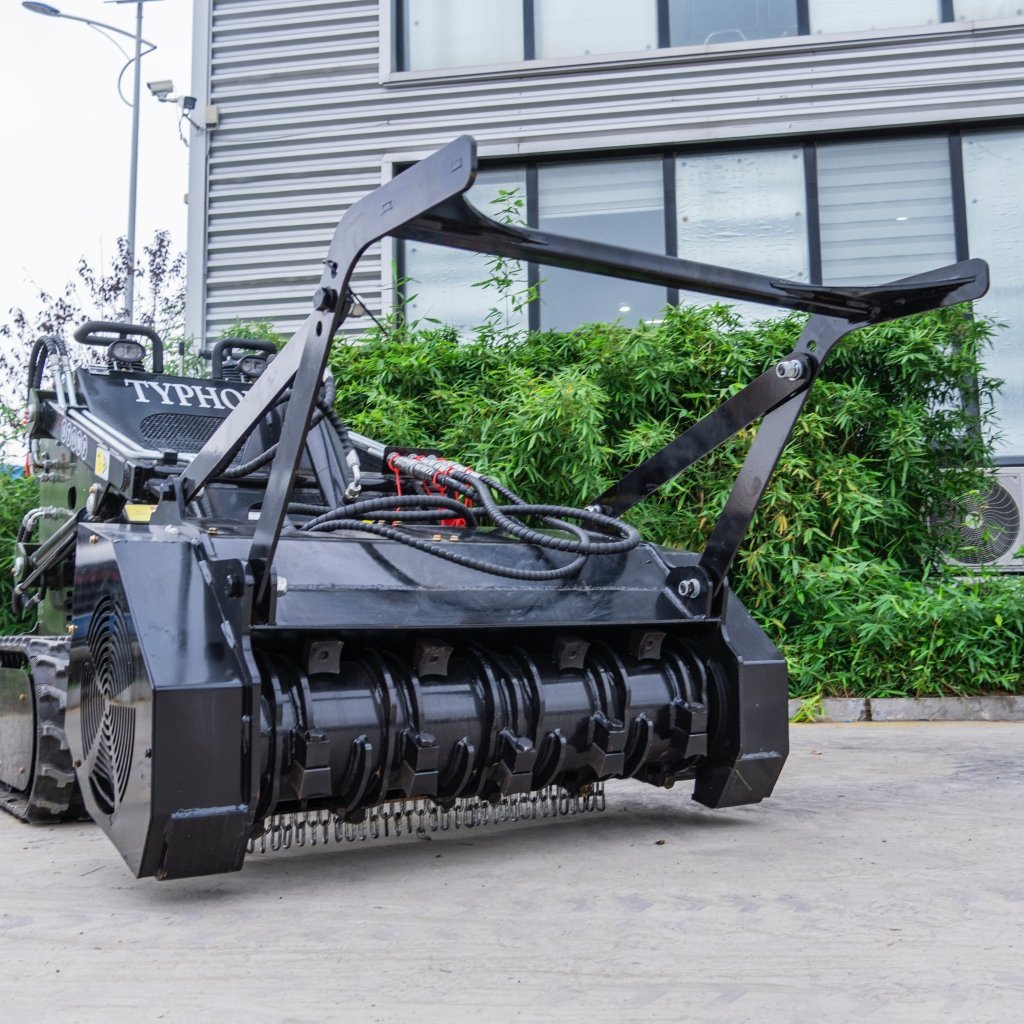 Mulcher Attachment for all TYPHON Mini Skid Steer Loaders USA - Image 14