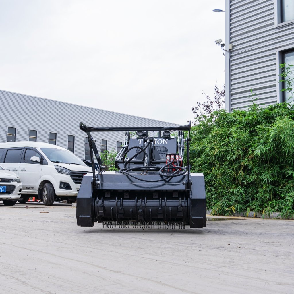 Mulcher Attachment for all TYPHON Mini Skid Steer Loaders USA - Image 4