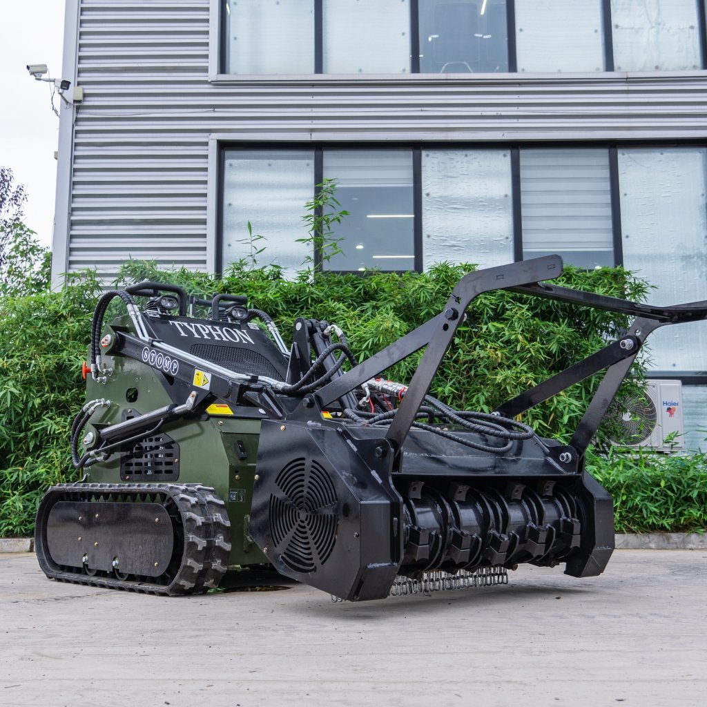 Mulcher Attachment for all TYPHON Mini Skid Steer Loaders USA - Image 15