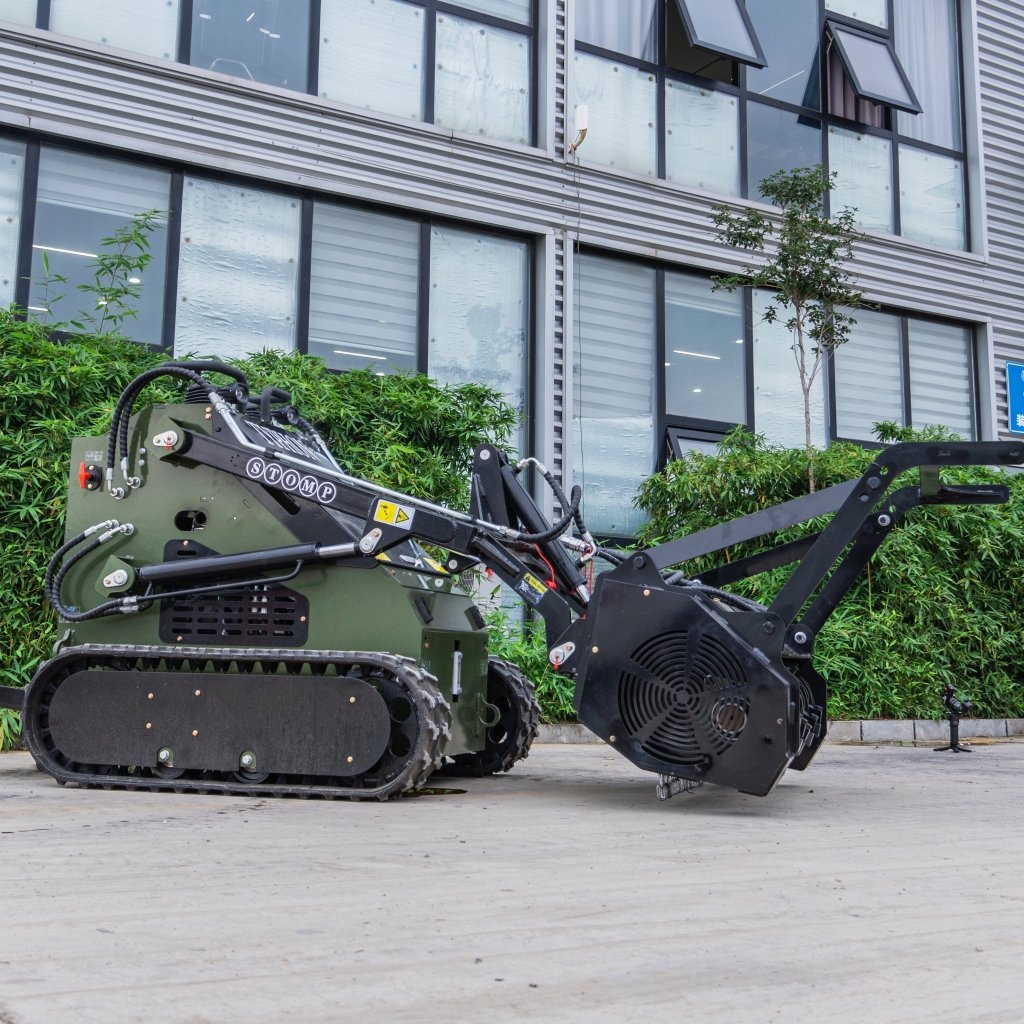 Mulcher Attachment for all TYPHON Mini Skid Steer Loaders USA - Image 8