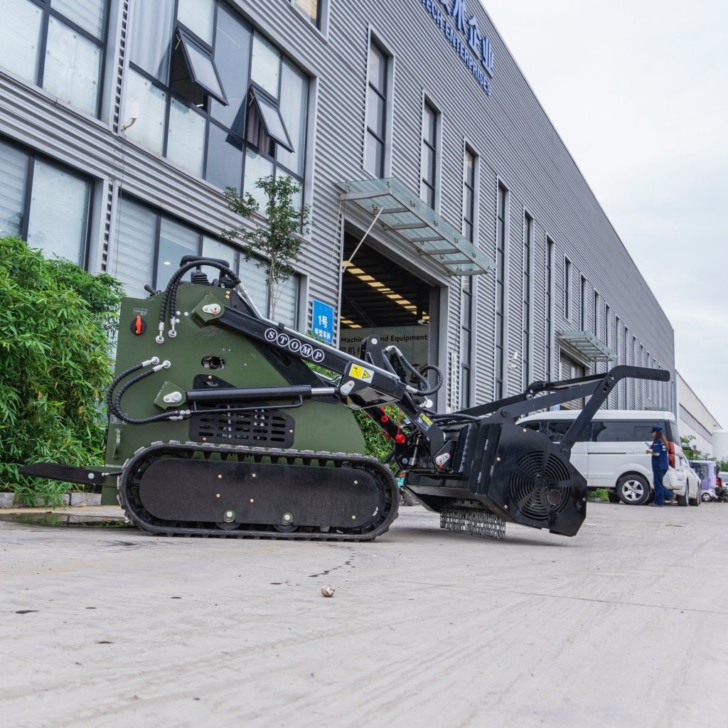 Mulcher Attachment for all TYPHON Mini Skid Steer Loaders USA - Image 9