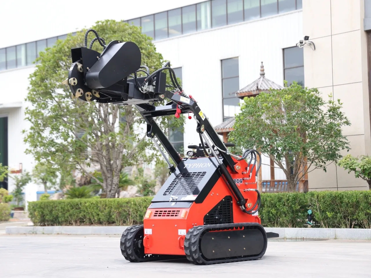 Skid Steer Loader Stump Grinder Attachment USA - Image 3