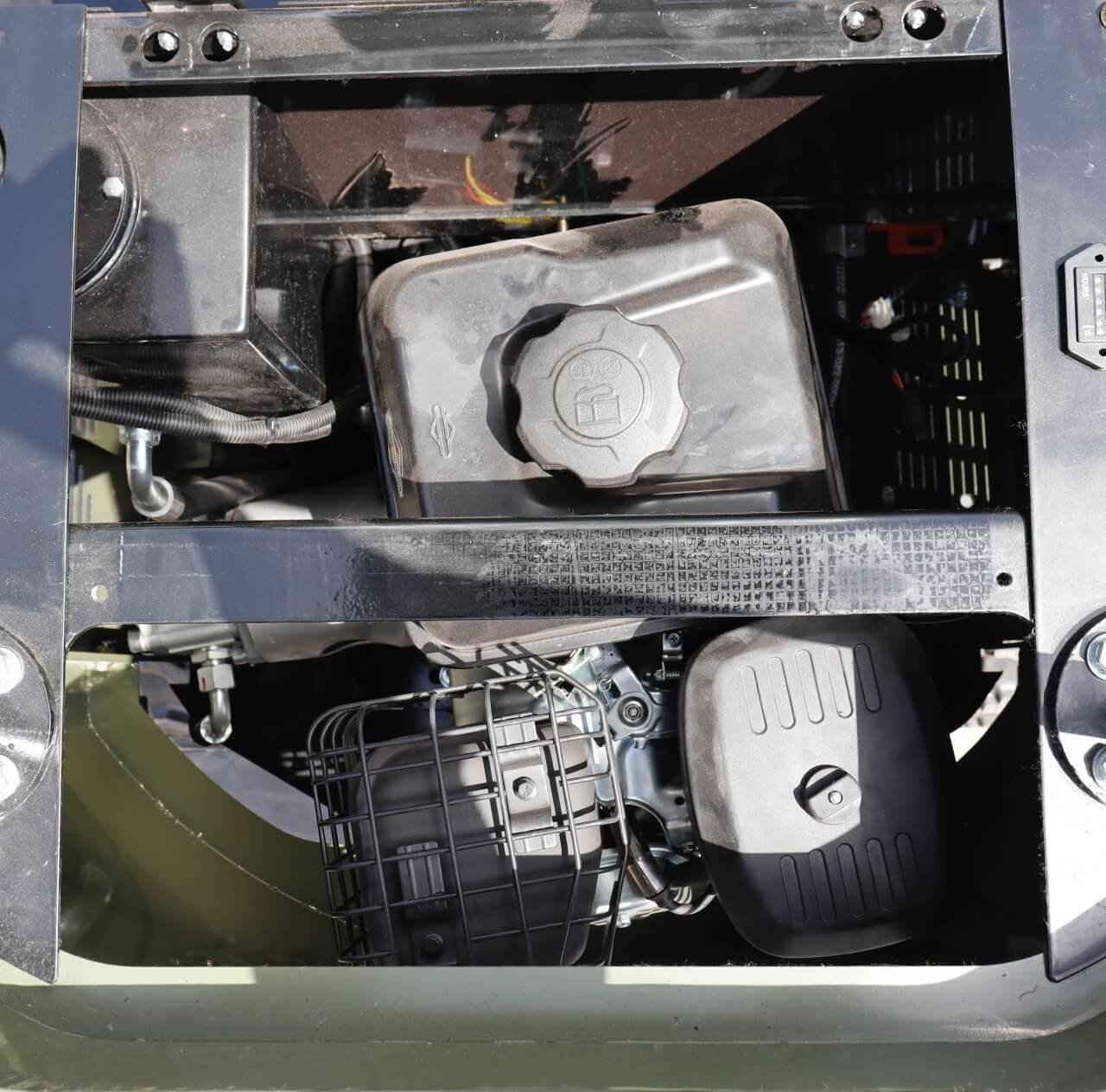 TYPHON TERROR X STORM Mini Excavator 1 Ton Trench Digger with Canopy, Hydraulic Thumb Clip, Bucket USA - Image 7