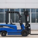 New 2025 TYPHON VIGOR 2 Blue Electric Forklift 2 Ton Lifter Lift Truck Jitney Hi-Lo