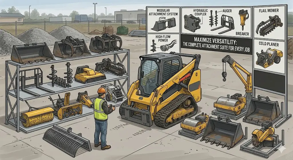 Mini Skid Steer Attachment