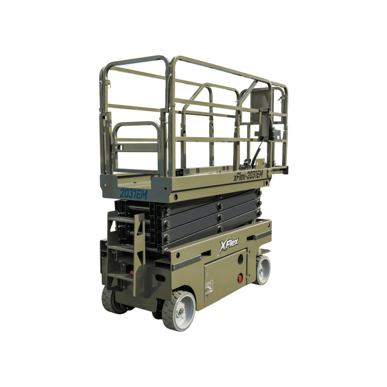 TYPHON xFLEX-2031EM 1.2 Ton Electric Mini Scissor Lift with 20ft Max Platform Height and 19.7″ Platform Extend - Image 21