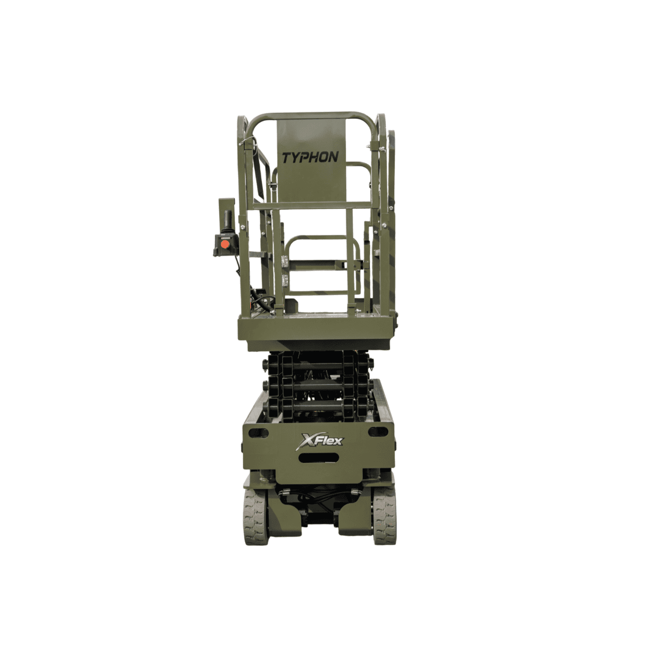 TYPHON xFLEX-2031EM 1.2 Ton Electric Mini Scissor Lift with 20ft Max Platform Height and 19.7″ Platform Extend - Image 22
