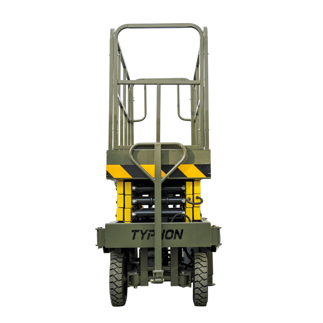 TYPHON xFlex-2037W Walk-Behind Scissor Lift comes with 20ft Working Height and Manual outriggers 1102 lbs load capacity 110V Electric - Image 35