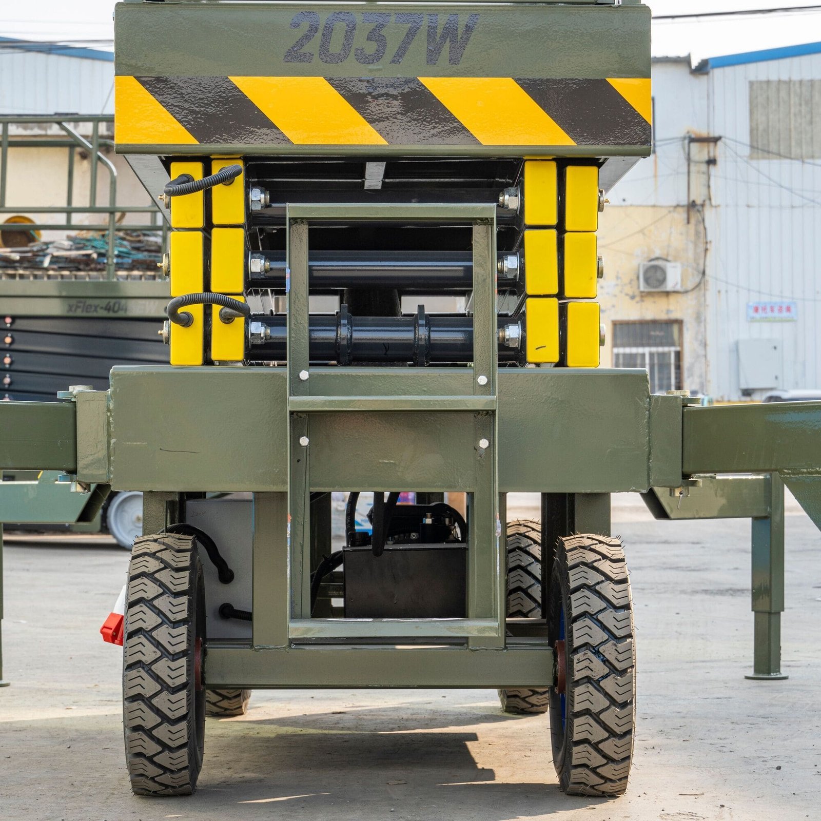 TYPHON xFlex-2037W Walk-Behind Scissor Lift comes with 20ft Working Height and Manual outriggers 1102 lbs load capacity 110V Electric - Image 23