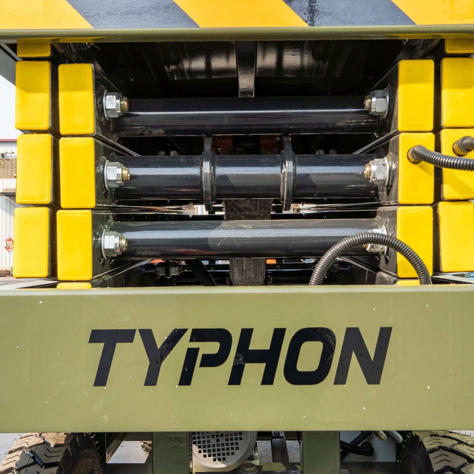 TYPHON xFlex-2037W Walk-Behind Scissor Lift comes with 20ft Working Height and Manual outriggers 1102 lbs load capacity 110V Electric - Image 25