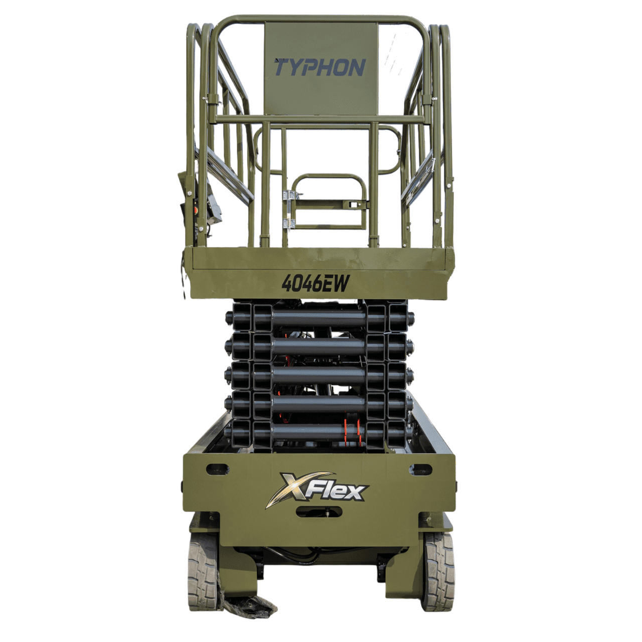 TYPHON xFlex-4046EW Electric Wheel Scissor Lift 2.6 Ton operating weight and 40ft platform height with 705lbs Load Capacity - Image 12