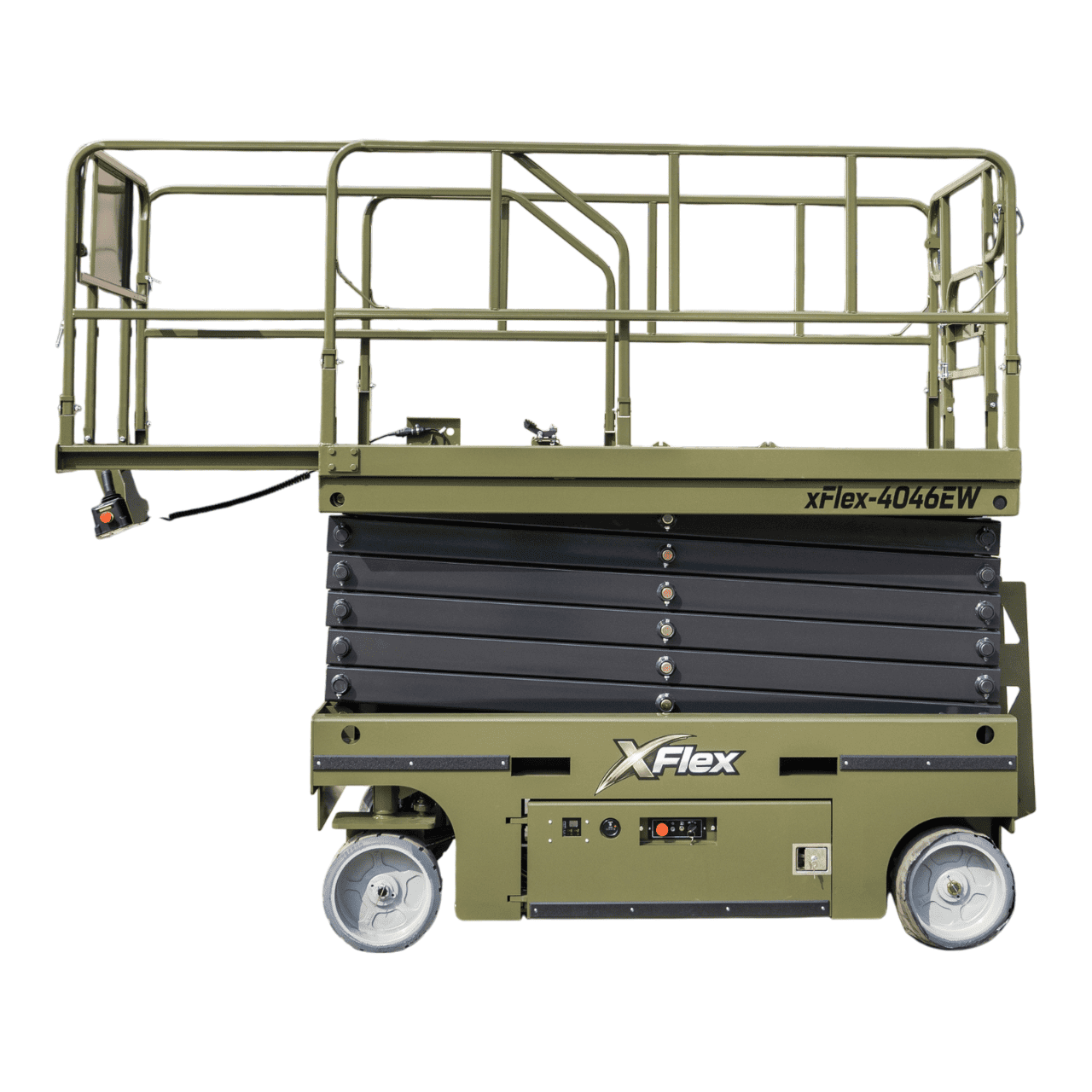 TYPHON xFlex-4046EW Electric Wheel Scissor Lift 2.6 Ton operating weight and 40ft platform height with 705lbs Load Capacity - Image 14