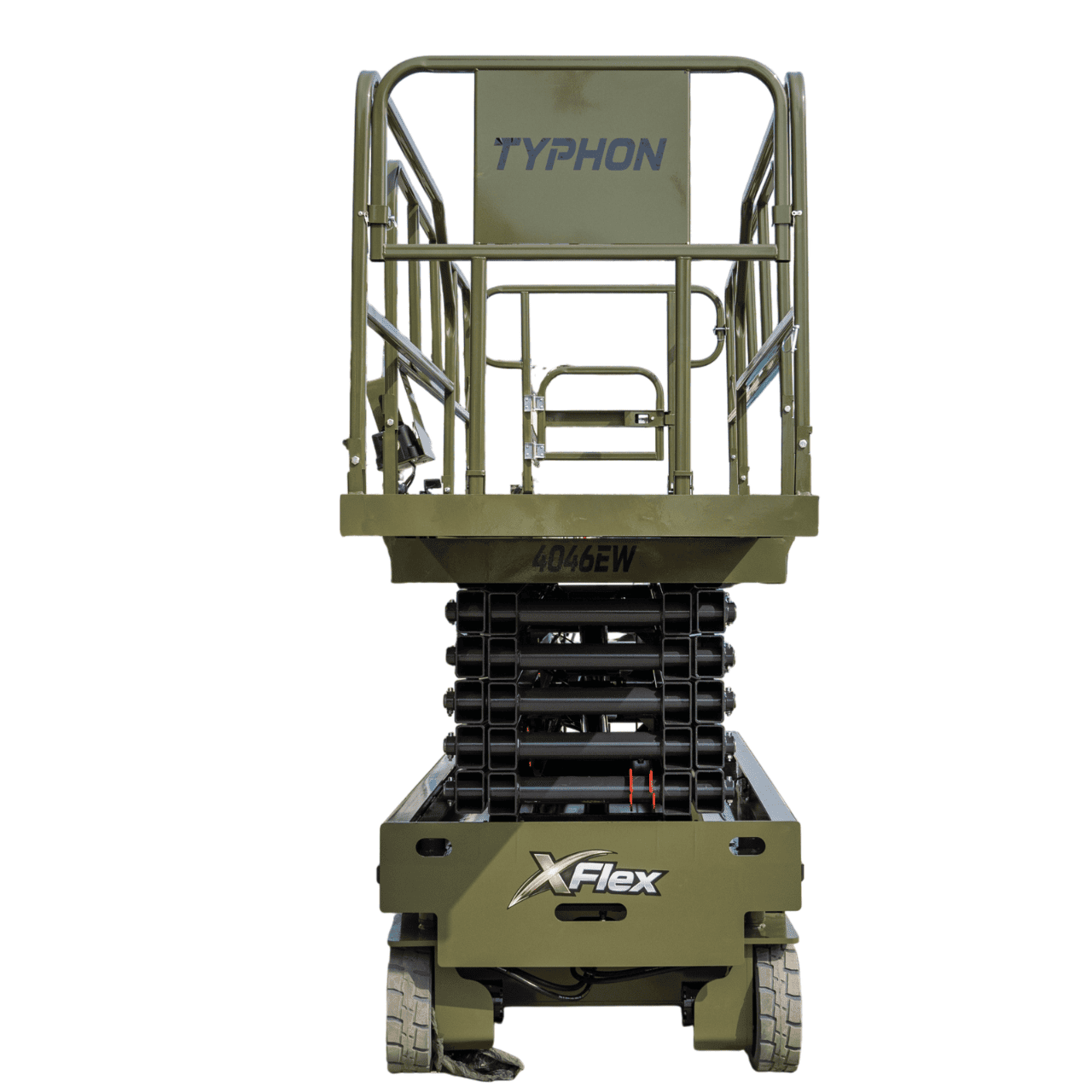 TYPHON xFlex-4046EW Electric Wheel Scissor Lift 2.6 Ton operating weight and 40ft platform height with 705lbs Load Capacity - Image 15