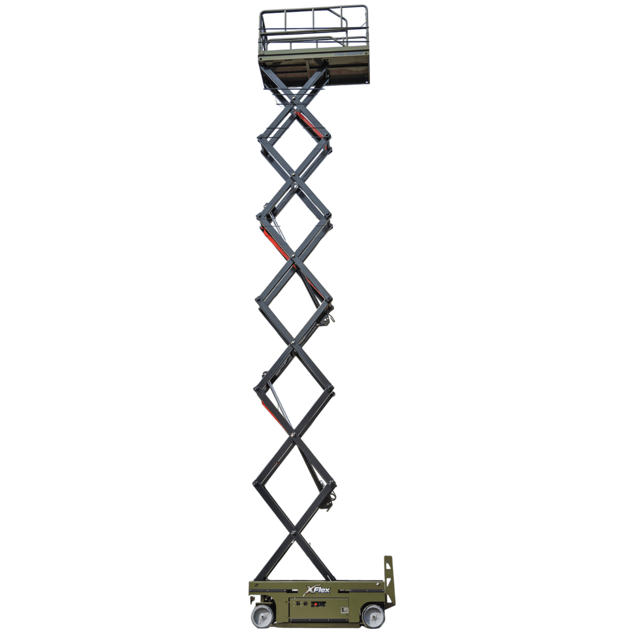 TYPHON xFlex-4046EW Electric Wheel Scissor Lift 2.6 Ton operating weight and 40ft platform height with 705lbs Load Capacity - Image 17