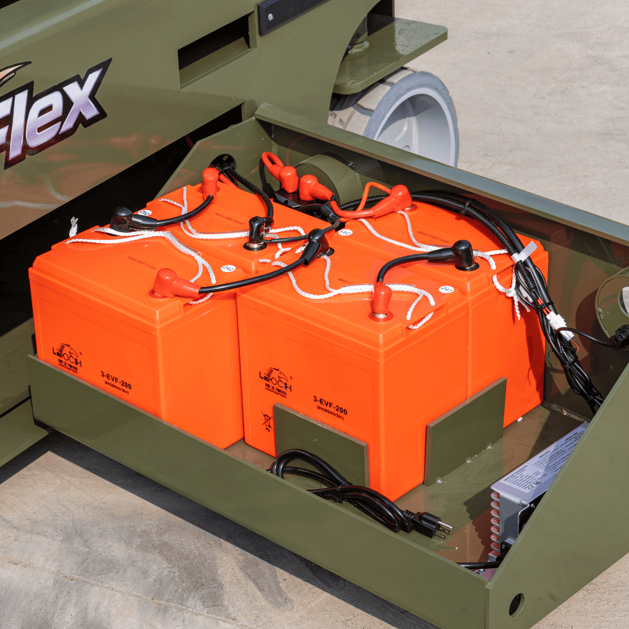 TYPHON xFlex-4046EW Electric Wheel Scissor Lift 2.6 Ton operating weight and 40ft platform height with 705lbs Load Capacity - Image 31