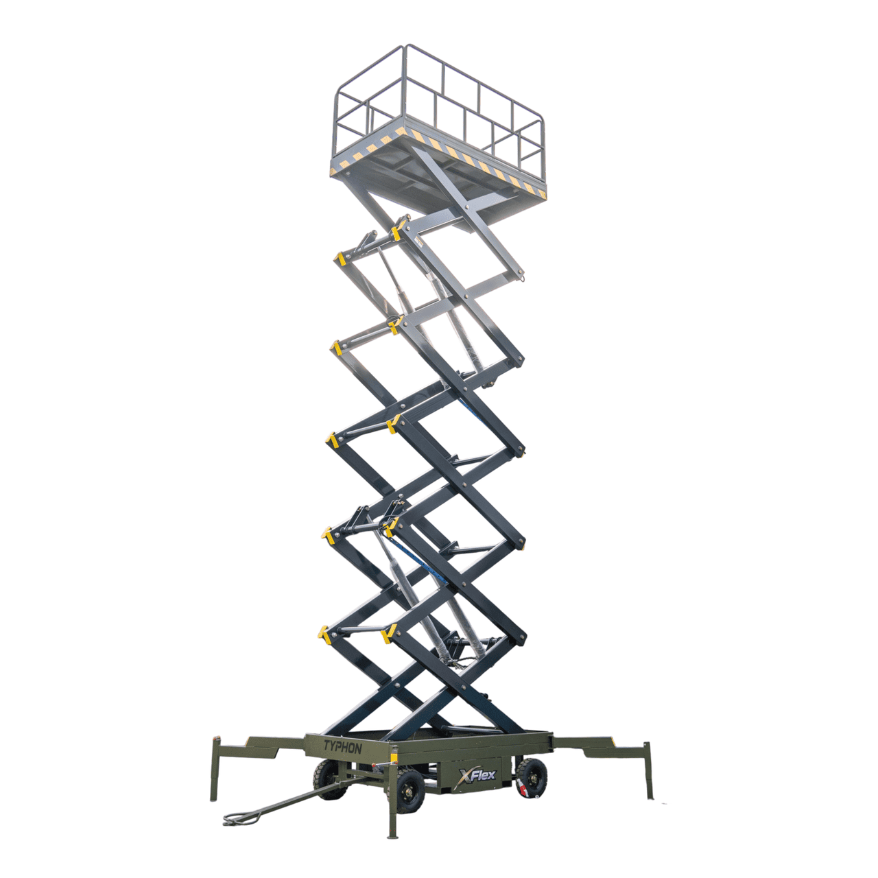TYPHON xFlex 4065W Walk Behind Scissor Lift 2.7 Ton with Assisted Walking, Manual outriggers of 40 ft lifting Height & 110V Electric - Image 13