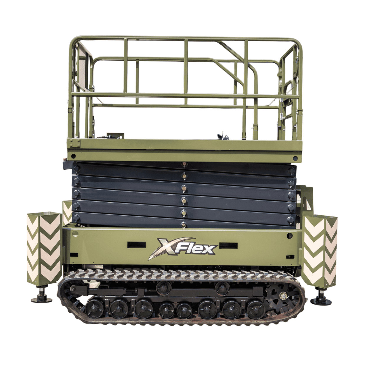 TYPHON xFlex 4068ET Electric Rubber Track Scissor Lift 3.2 Ton with 5.4HP Hydraulic Pump Motor Drive and Hydraulic Lifting Cylinder, 40 ft Max Lifting Height - Image 13