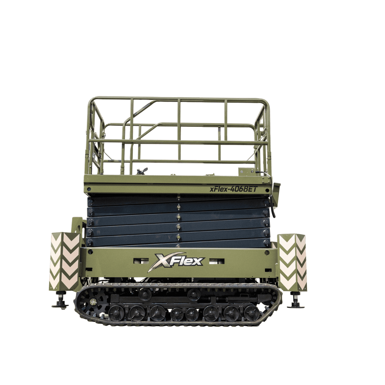 TYPHON xFlex 4068ET Electric Rubber Track Scissor Lift 3.2 Ton with 5.4HP Hydraulic Pump Motor Drive and Hydraulic Lifting Cylinder, 40 ft Max Lifting Height - Image 16