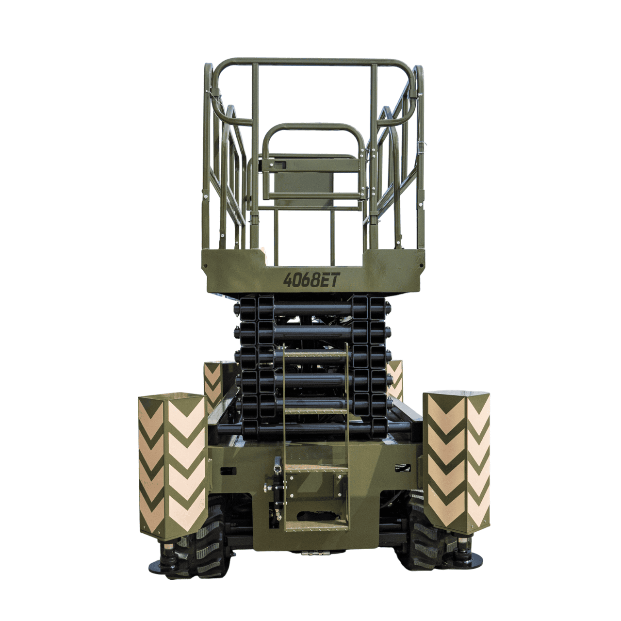 TYPHON xFlex 4068ET Electric Rubber Track Scissor Lift 3.2 Ton with 5.4HP Hydraulic Pump Motor Drive and Hydraulic Lifting Cylinder, 40 ft Max Lifting Height - Image 19