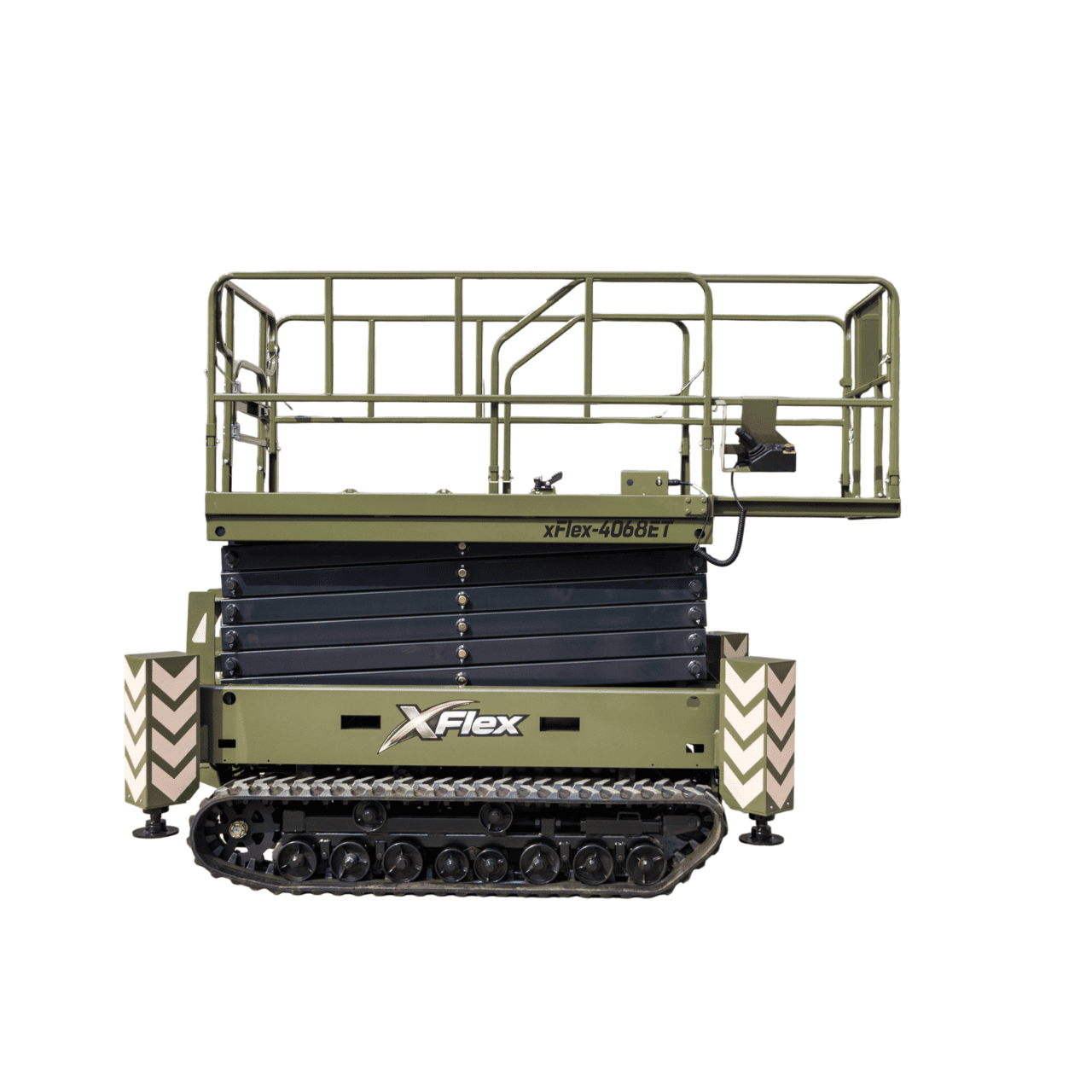 TYPHON xFlex 4068ET Electric Rubber Track Scissor Lift 3.2 Ton with 5.4HP Hydraulic Pump Motor Drive and Hydraulic Lifting Cylinder, 40 ft Max Lifting Height - Image 20