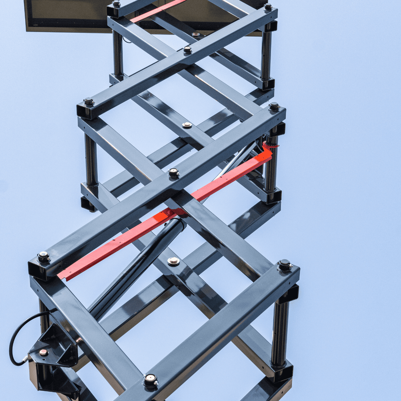 TYPHON xFlex 4068ET Electric Rubber Track Scissor Lift 3.2 Ton with 5.4HP Hydraulic Pump Motor Drive and Hydraulic Lifting Cylinder, 40 ft Max Lifting Height - Image 24