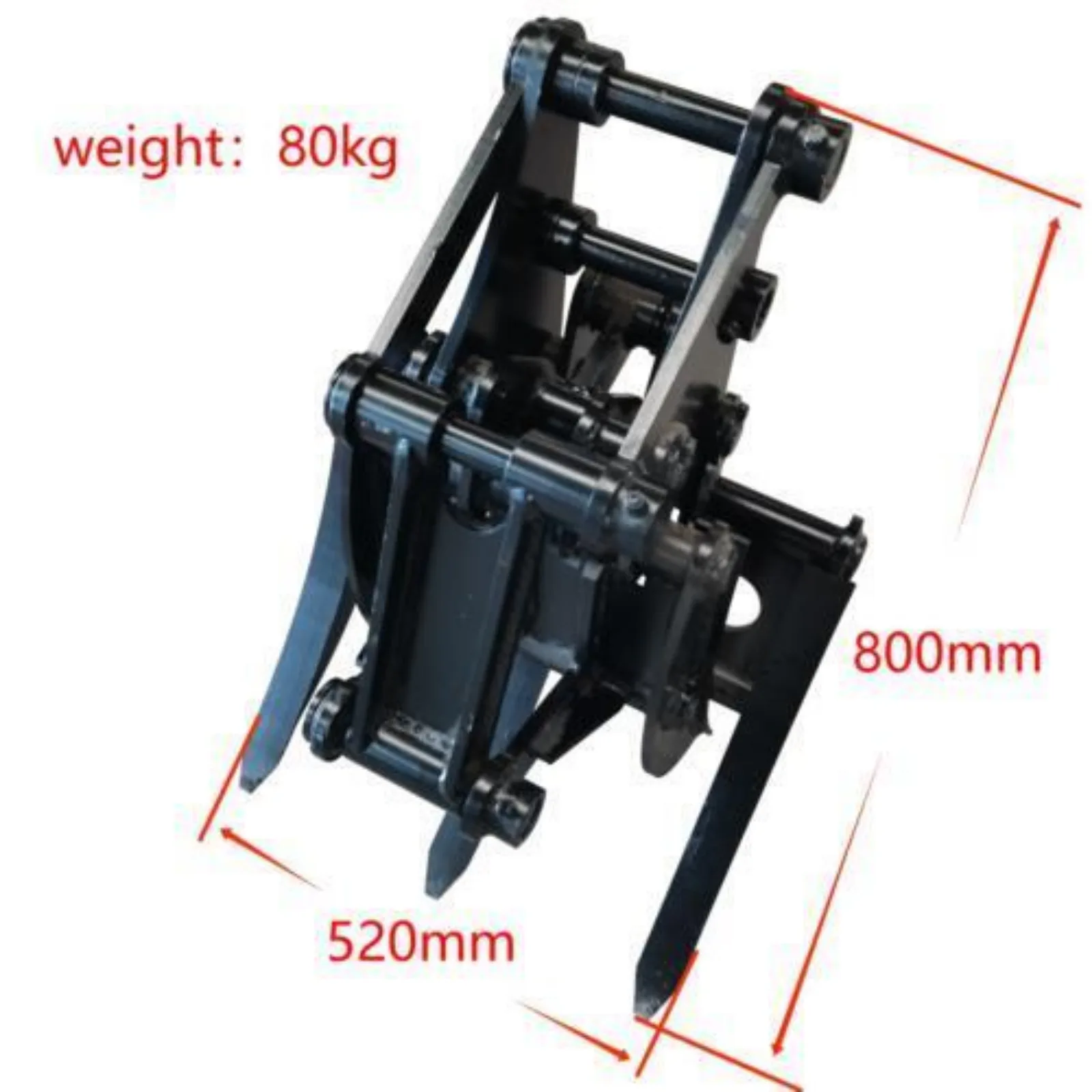 Mini Excavator Attachment Grapple Wide Opening Grabber For 2 to 3.5 ton Diggers For TERROR X2 PRO
