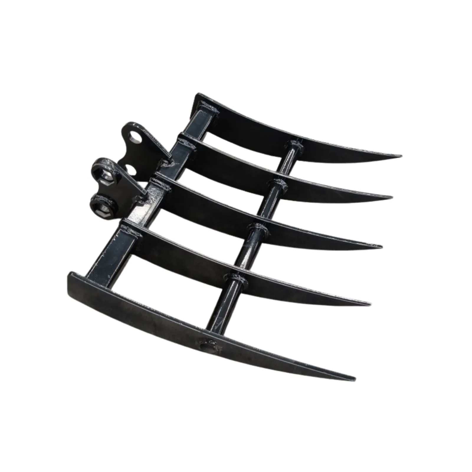 Rake: Mini Excavator Attachment for Grading, Leveling, Loosening , Removing Soil USA