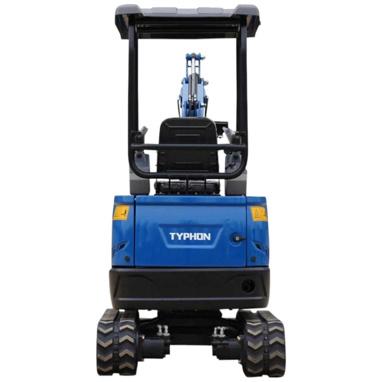 3,800 lb TYPHON TERROR XVII Mini Excavator Rubber Track with Kubota D902 Diesel Engine USA