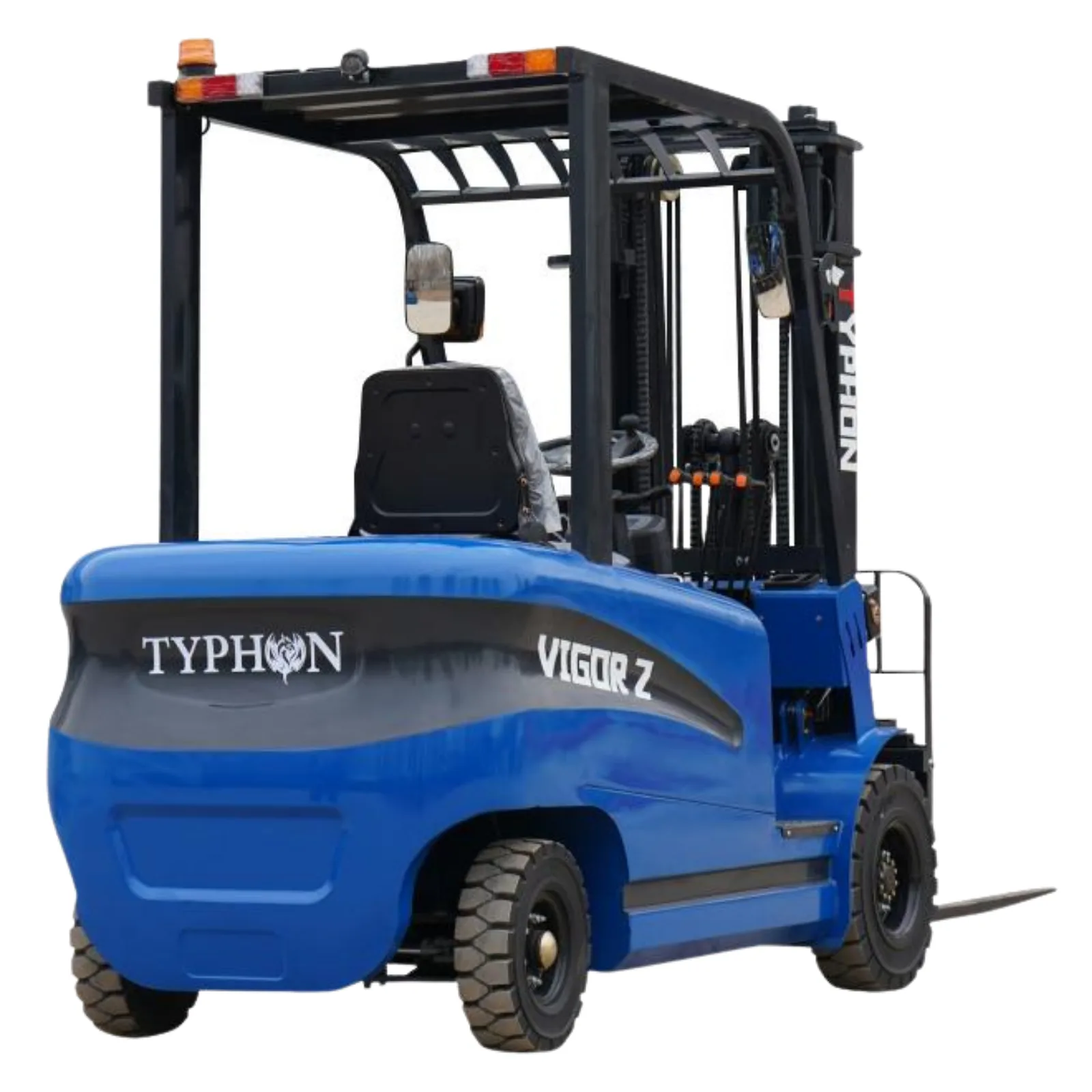 New TYPHON VIGOR 2 Blue Electric Forklift 2 Ton Lifter Lift Truck Jitney Hi-Lo