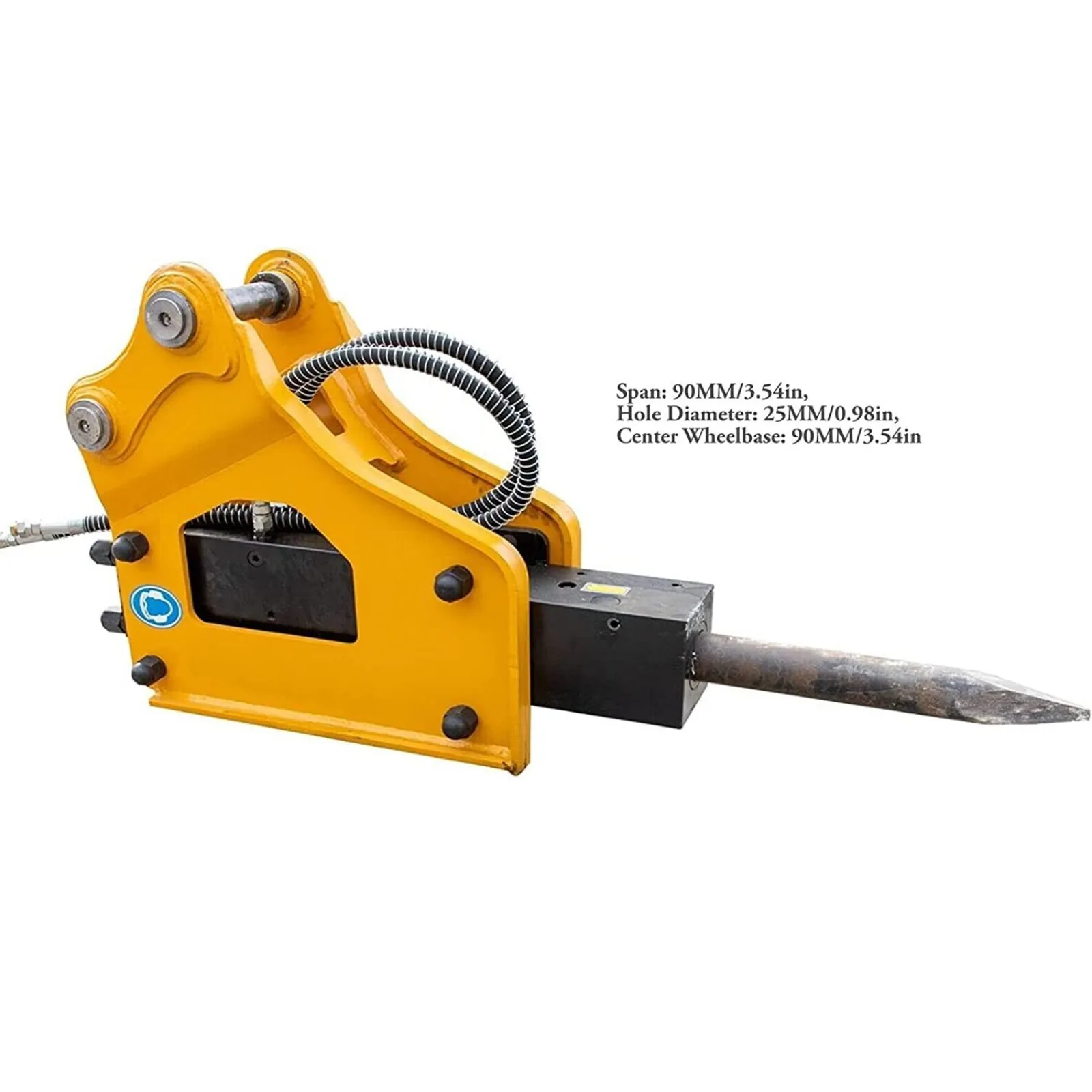 TYPHON Attachments Hydraulic Break Hammer Attachment for Mini Digger USA